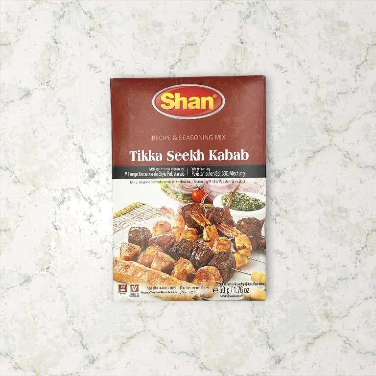 Shan Tikka Seekh Kabab Mix 50g — image 1