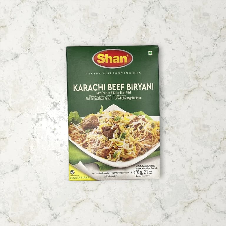 Shan Karachi Beef Biryani Masala 60g — image 1