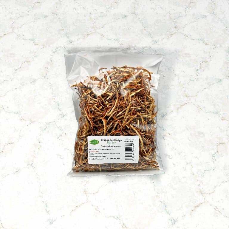 Dried Orange Peel Strips 200g