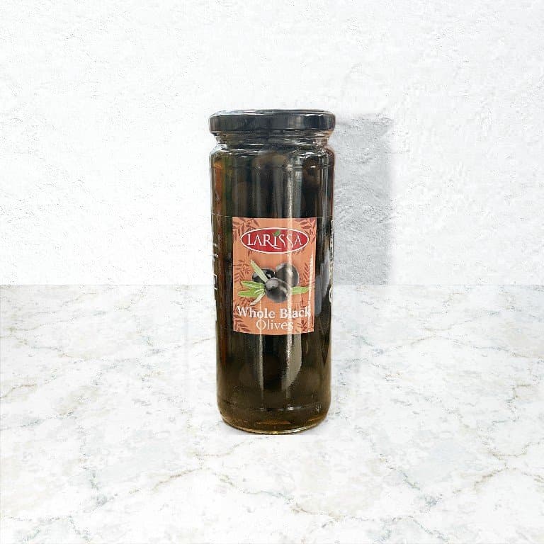 Laissara Whole Black Olives