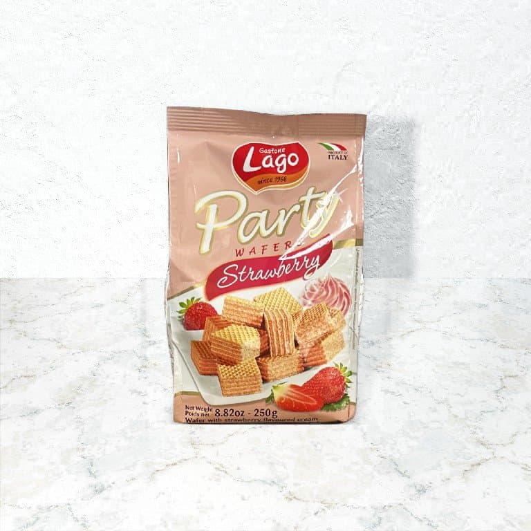Party Wafers Strawberry