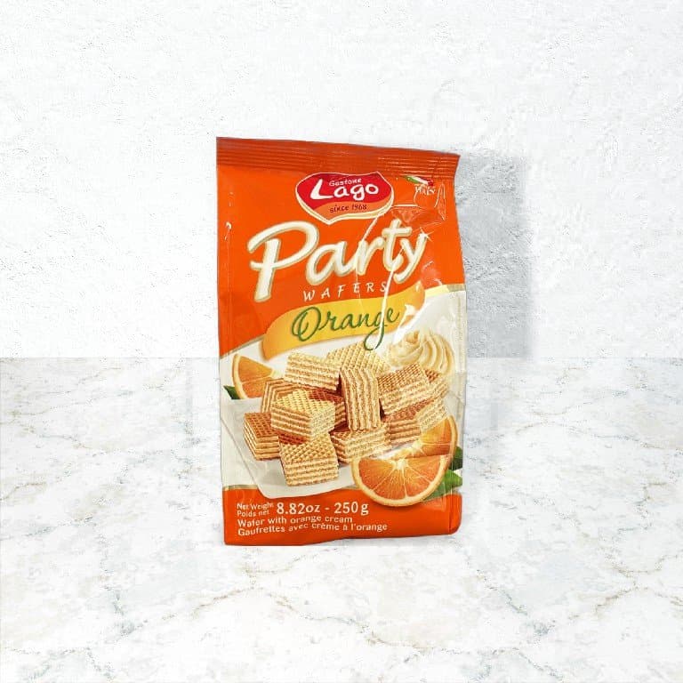 Lago Party Wafers Orange