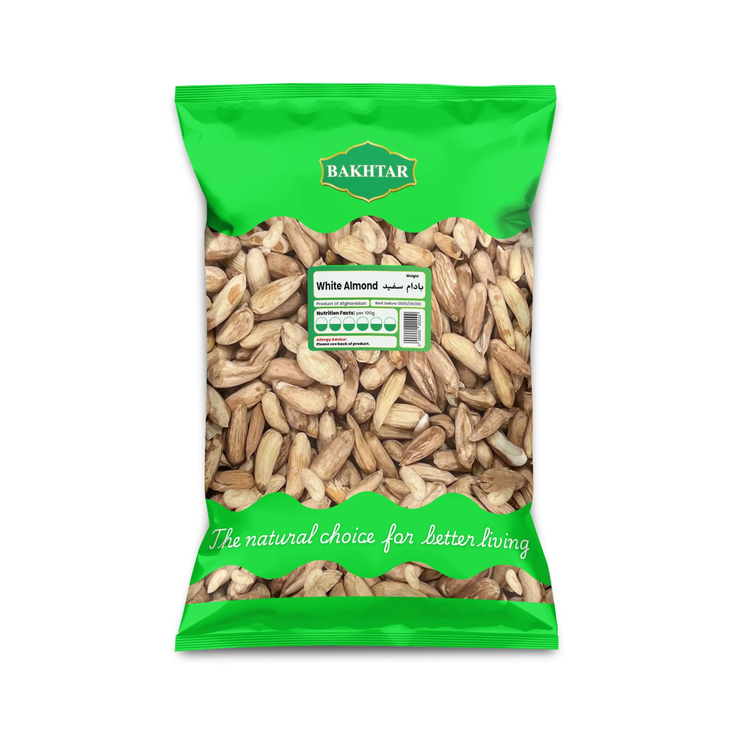 White Logari Almonds